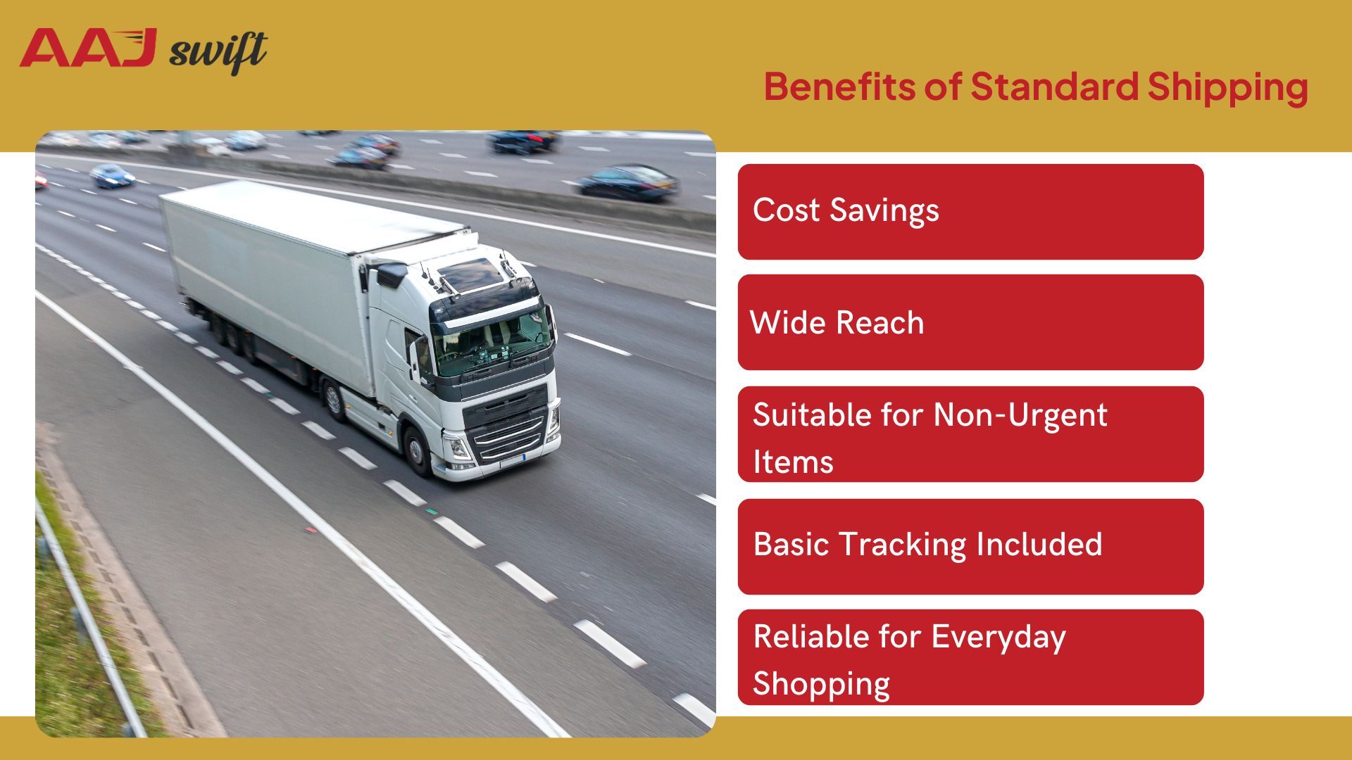 Benefits of Standard Shipping